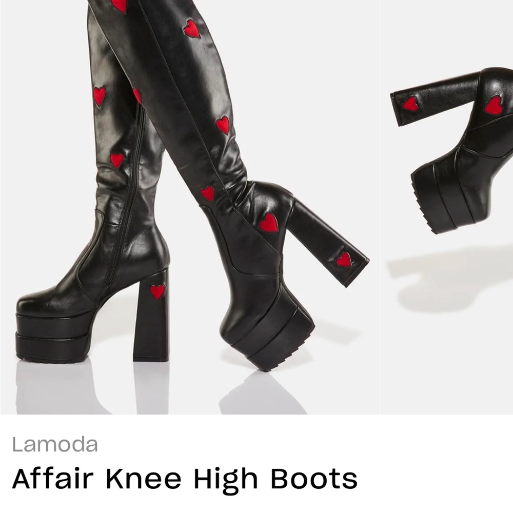 Knee high boots